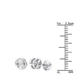 Affordable Solitaire Diamond Stud Earrings 10K White Gold 0.15ct By Luxurman 11 Affordable Solitaire Diamond Stud Earrings 10K White Gold 0.15ct By Luxurman -Borcely Jewelry Sales affordable solitaire diamond stud earrings in 10k gold 015ct by luxurman ruler white