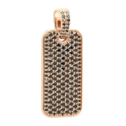 2 Inch Men's Black Diamond Dog Tag Pendant 14K White Gold 7.5ct 10 2 Inch Men's Black Diamond Dog Tag Pendant 14K White Gold 7.5ct -Borcely Jewelry Sales black diamond dog tag pendant 14k 750ct p 44068 rose