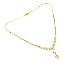 18K White Gold Designer Diamond Flower Necklace For Women 7.10ct -Borcely Jewelry Sales designer diamond flower necklace 710ct cluster jewelry back yellow