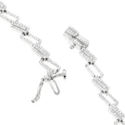 Diamond Bracelets 14K White Gold Ladies Diamond Bracelet 1.84 -Borcely Jewelry Sales diamond bracelets 14k gold ladies diamond bracelet 184 p 7049 backwh