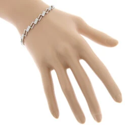 Diamond Bracelets 14K White Gold Ladies Diamond Bracelet 1.84 -Borcely Jewelry Sales diamond bracelets 14k gold ladies diamond bracelet 184 p 7049 bodwh