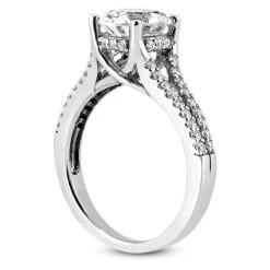 Diamond Platinum Engagement Ring Set 1.57ct -Borcely Jewelry Sales diamond platinum engagement ring set 157ct p 29922 additional white