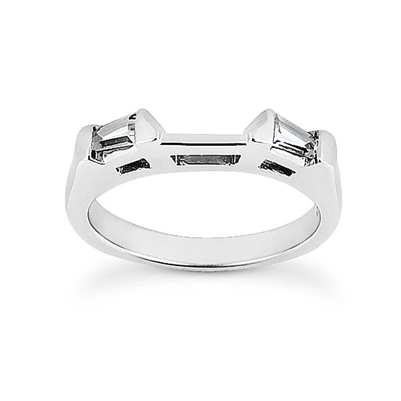 Diamond Platinum Engagement Wedding Band 0.12ct 1 Diamond Platinum Engagement Wedding Band 0.12ct