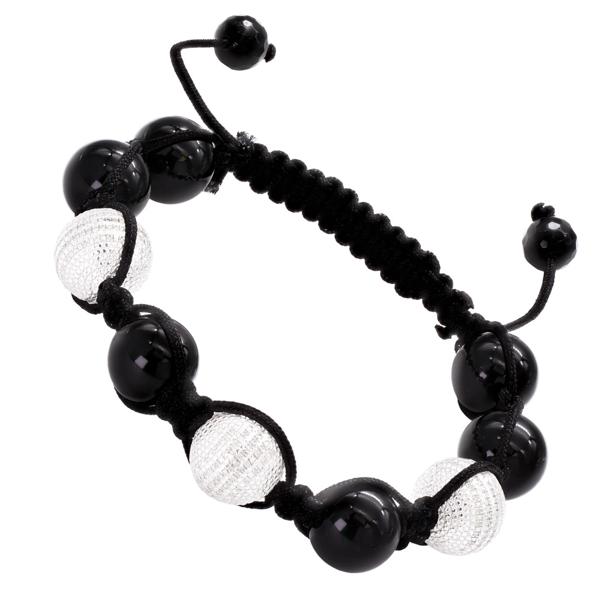 Disco Ball Sterling Silver And Diamond Bracelet For Men And Women 1 Carat 1 Disco Ball Sterling Silver And Diamond Bracelet For Men And Women 1 Carat