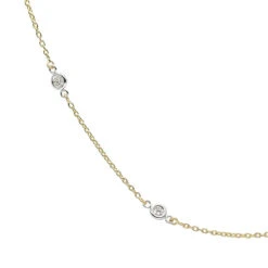 14K Yellow Gold Diamonds By The Yard Station Necklace For Women 0.5 Adjustable 25 14K Yellow Gold Diamonds By The Yard Station Necklace For Women 0.5 Adjustable -Borcely Jewelry Sales jewelry 14k gold diamonds by the yard station necklace for women 05 adjustable boxye 1