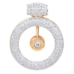 14K White Gold Large Round Shape Diamond Circle Pendant For Women 5.25CT Luxurman 14 14K White Gold Large Round Shape Diamond Circle Pendant For Women 5.25CT Luxurman -Borcely Jewelry Sales jewelry 14k gold large round shape diamond circle pendant for women 525ct luxurman ro