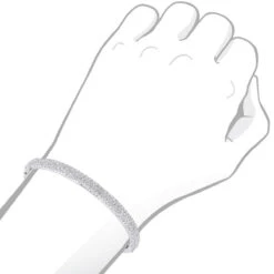 14K White Gold Pave Diamond Bangle Bracelet For Women 4.75ct By LUXURMAN 18 14K White Gold Pave Diamond Bangle Bracelet For Women 4.75ct By LUXURMAN -Borcely Jewelry Sales jewelry 14k gold pave diamond bangle bracelet for women 475ct by luxurman bodwh