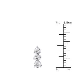 Ladies 3 Stone Diamond Pendant 14K White Gold Journey G VS Diamonds 0.45ct 11 Ladies 3 Stone Diamond Pendant 14K White Gold Journey G VS Diamonds 0.45ct -Borcely Jewelry Sales ladies 3 stone diamond pendant in 14k gold journey g vs diamonds 045ct 001273 rulerwh