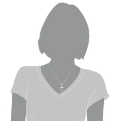 Ladies Small 14K White Gold Diamond Cross Pendant 0.59ct 10 Ladies Small 14K White Gold Diamond Cross Pendant 0.59ct -Borcely Jewelry Sales ladies small 14k gold diamond cross pendant 059ct p 6540 bodwh