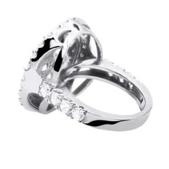 Large 5 Carat Diamond Ring For Women 14K White Gold 11 Large 5 Carat Diamond Ring For Women 14K White Gold -Borcely Jewelry Sales large 5 carat diamond ring for women in 14k yellow rose or white gold backwh 20220102