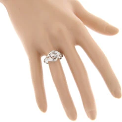 Moms 10K White Gold Heart Shaped Diamond Ring 0.10ct -Borcely Jewelry Sales moms 10k gold heart shaped diamond ring 010ct p 118 bodwh