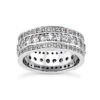 Platinum Diamond Eternity Band 2.01ct