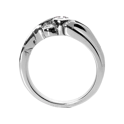 Platinum Ladies Diamond Ring 0.31ct 2 Platinum Ladies Diamond Ring 0.31ct - Image 2