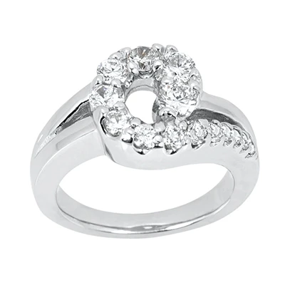 Platinum Ladies Diamond Ring 0.50ct 1 Platinum Ladies Diamond Ring 0.50ct