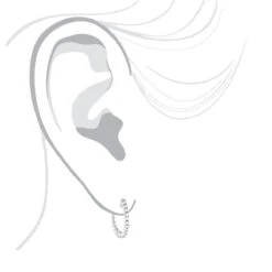 Small Hoops 14K White Gold Round Diamond Hoop Earrings 0.53 -Borcely Jewelry Sales small hoops 14k gold round diamond hoop earrings 053 p 6909 bodwh