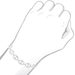 2.3 Carat Gucci Link Diamond Bracelet For Women Solid 14K White Gold 9 2.3 Carat Gucci Link Diamond Bracelet For Women Solid 14K White Gold -Borcely Jewelry Sales solid 14k gold gucci link diamond bracelet for women 25ct 803221 bodwh