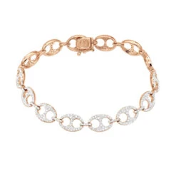 2.3 Carat Gucci Link Diamond Bracelet For Women Solid 14K White Gold 8 2.3 Carat Gucci Link Diamond Bracelet For Women Solid 14K White Gold -Borcely Jewelry Sales solid 14k gold gucci link diamond bracelet for women 25ct 803221 ro