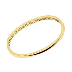 14K White Gold Thin Diamond Bangle Bracelet For Women 2.5 Carat -Borcely Jewelry Sales thin diamond bangle bracelet for women 14k white rose yellow gold 25 carat 803206 backye