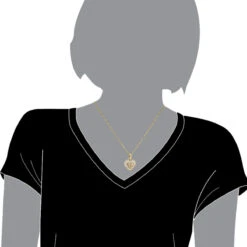 Large Ladies Unique Round Baguette Diamond Heart Shape Pendant 2 Carat 14K Yellow Gold -Borcely Jewelry Sales unique oversized round and baguette diamond heart pendant 2 carat 14k gold 803235 body yellow